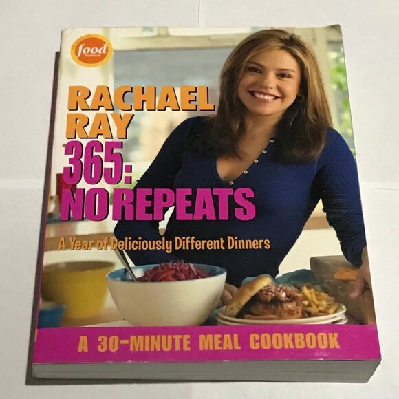 Rachael Ray 365 No Repeats A Year of Deliciously Different Dinners Cookbook - Picture 1 of 9